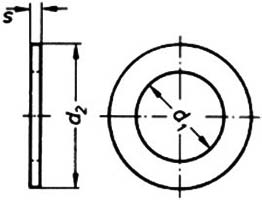 DIN 433 Flat Washers